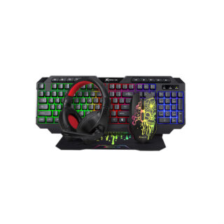 Gaming Set 4u1 Tastatura Miš Podloga Slušalice X-TRIKE