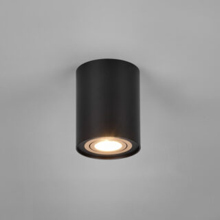 Plafonjera / Spot Lampa COOKIE Black GU10