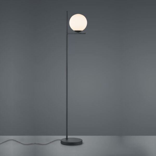 Metalna Podna Lampa PURE Black 25x150cm