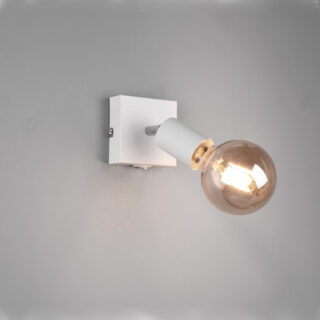 Zidna Spot Lampa VANNES White 1xE27