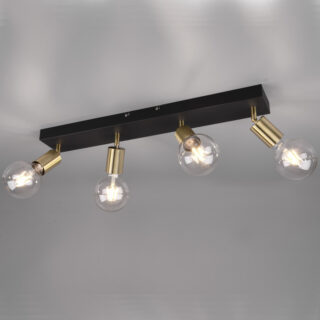 Spot Lampa VANNES Gold 4xE27