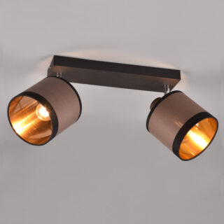 Metalna Spot Lampa / Plafonjera DAVOS 2xE14 21x38cm