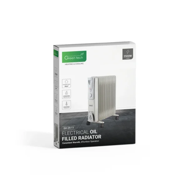 Električni Uljni Radijator GREEN TECH 2500W - Image 2