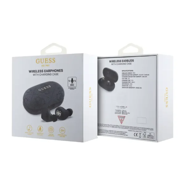 Wirelles Bežične Slušalice GUESS Enc Black