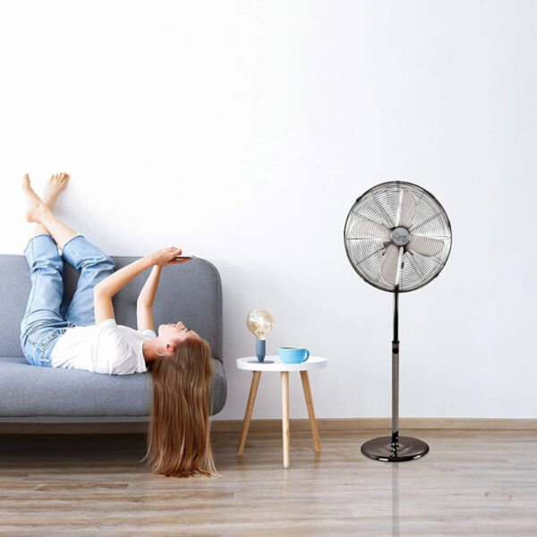 Ventilator sa Postoljem SUNTEC CoolBreeze Gunmetal 50W - Image 4