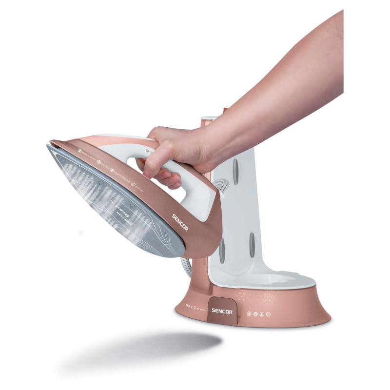 Pegla sa Parnom Stanicom SENCOR SSI 0910RS 3200W - Image 3