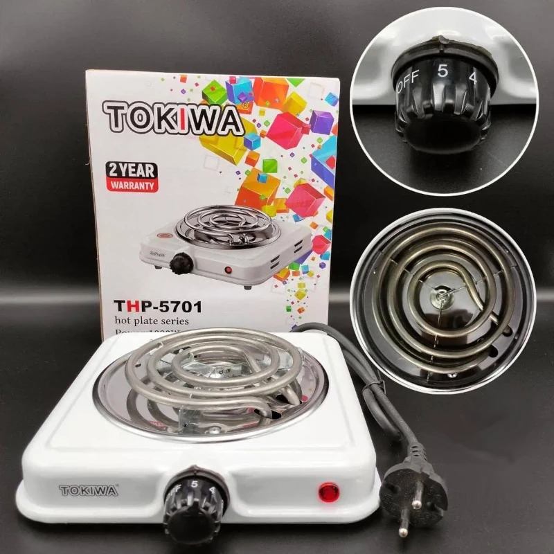 Električni Stolni Spiralni Rešo TOKIWA Grijač 1000W - Image 2