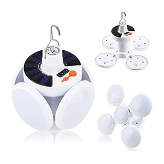 Sklopiva Solarna Punjiva Lampa sa Zakačkom HIGH BRIGHTNESS