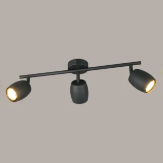 Spot Lampa NANCY Black Mat 3xGU10