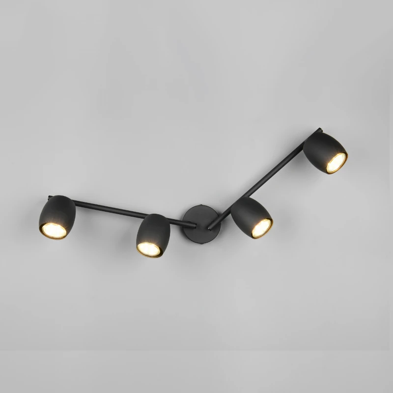 Spot Lampa NANCY Black Mat 4xGU10 - Image 3