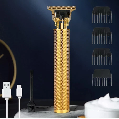 Bežični Trimer Mašinica za Brijanje VINTAGE T9 Gold - Image 3