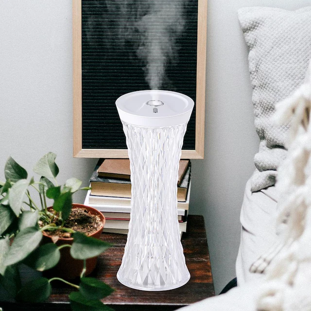 Kristalni Ovlaživač Prostora 2u1 Difuzer Lampa 24cm - Image 3