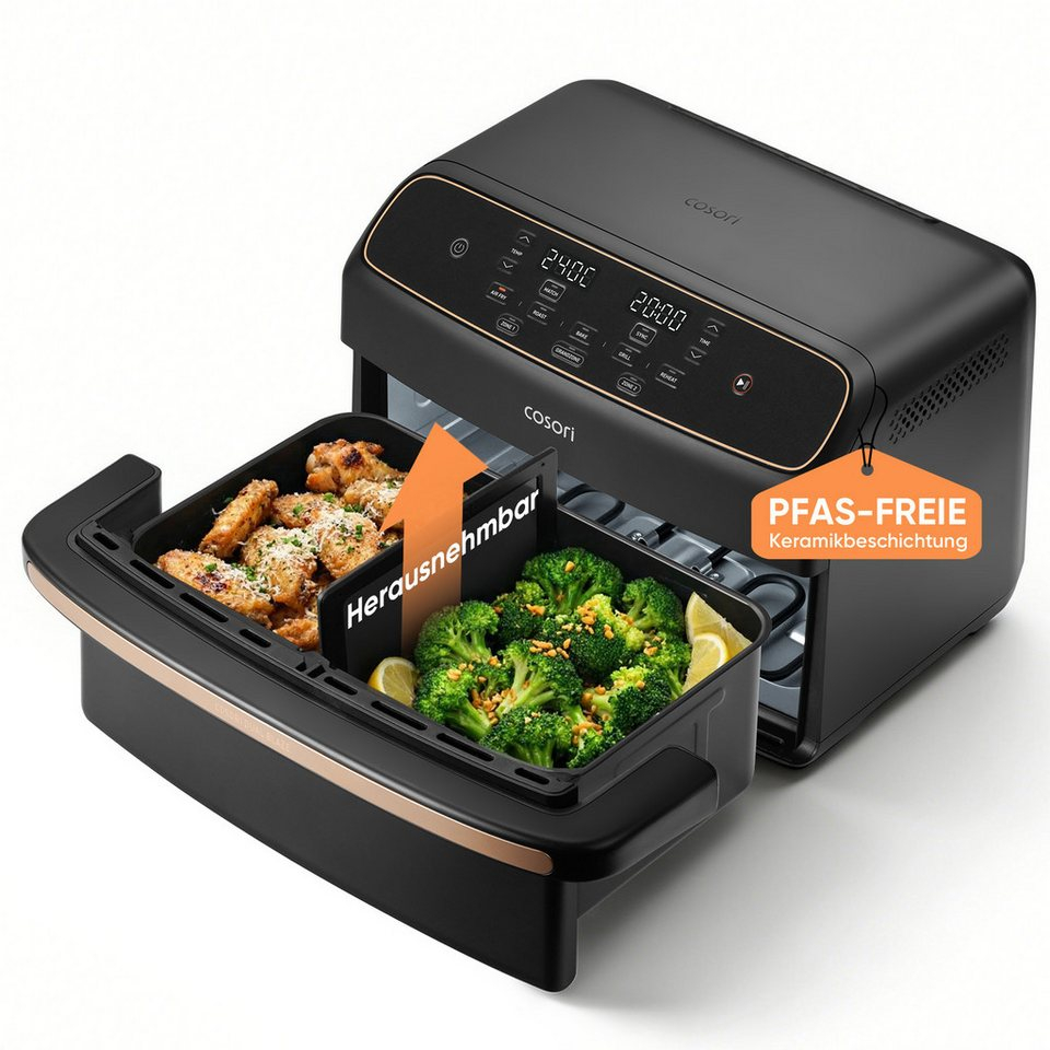 Friteza na vrući zrak COSORI Dual Blaze TwinFry 8.6L Air Fryer 2700W - Image 2
